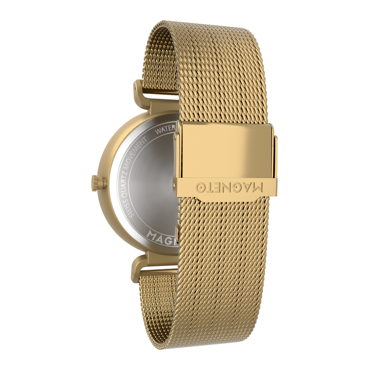 Maschenarmband Gold mit Sicherheitsverschluss