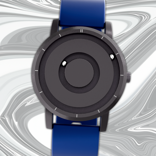 Jupiter Black Silikon Blau