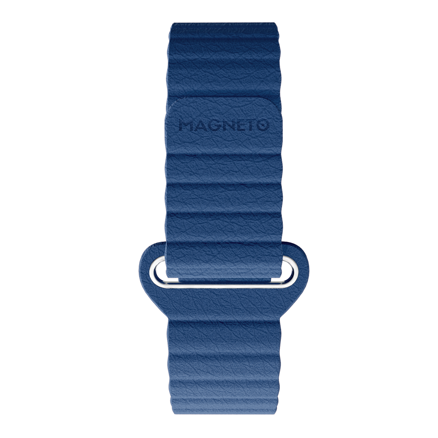 Magneto-Watch-Kunstleder-Magnetisch-Blau-Front