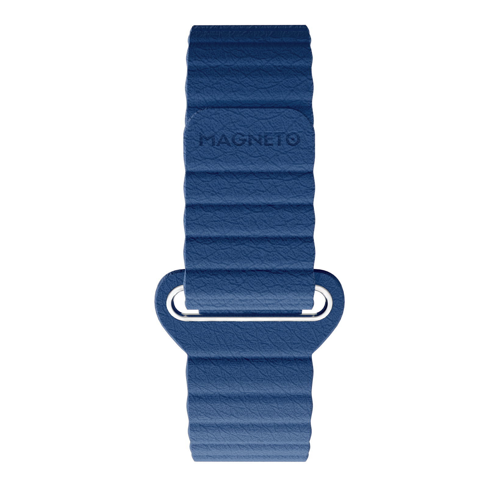 Magneto-Watch-Kunstleder-Magnetisch-Blau-Front