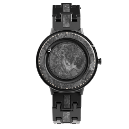 Magneto-Watch-Marble-Black-Front