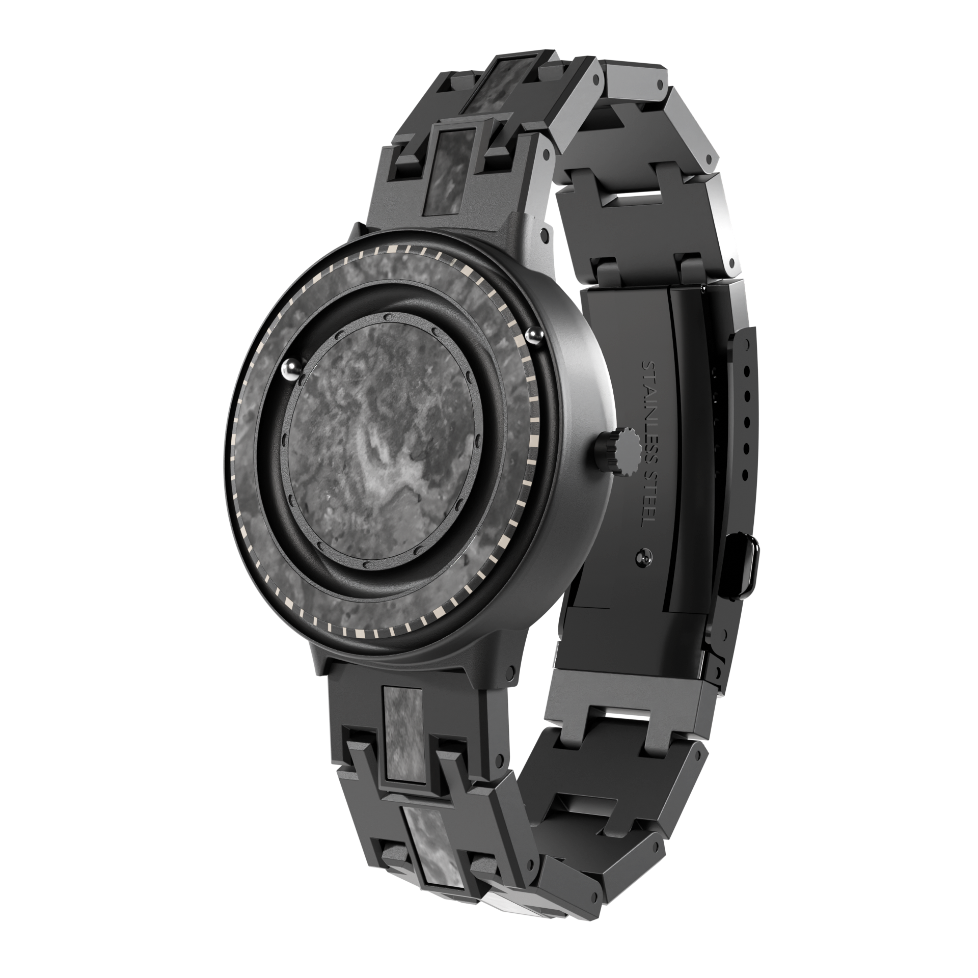 Magneto-Watch-Marble-Black-Side