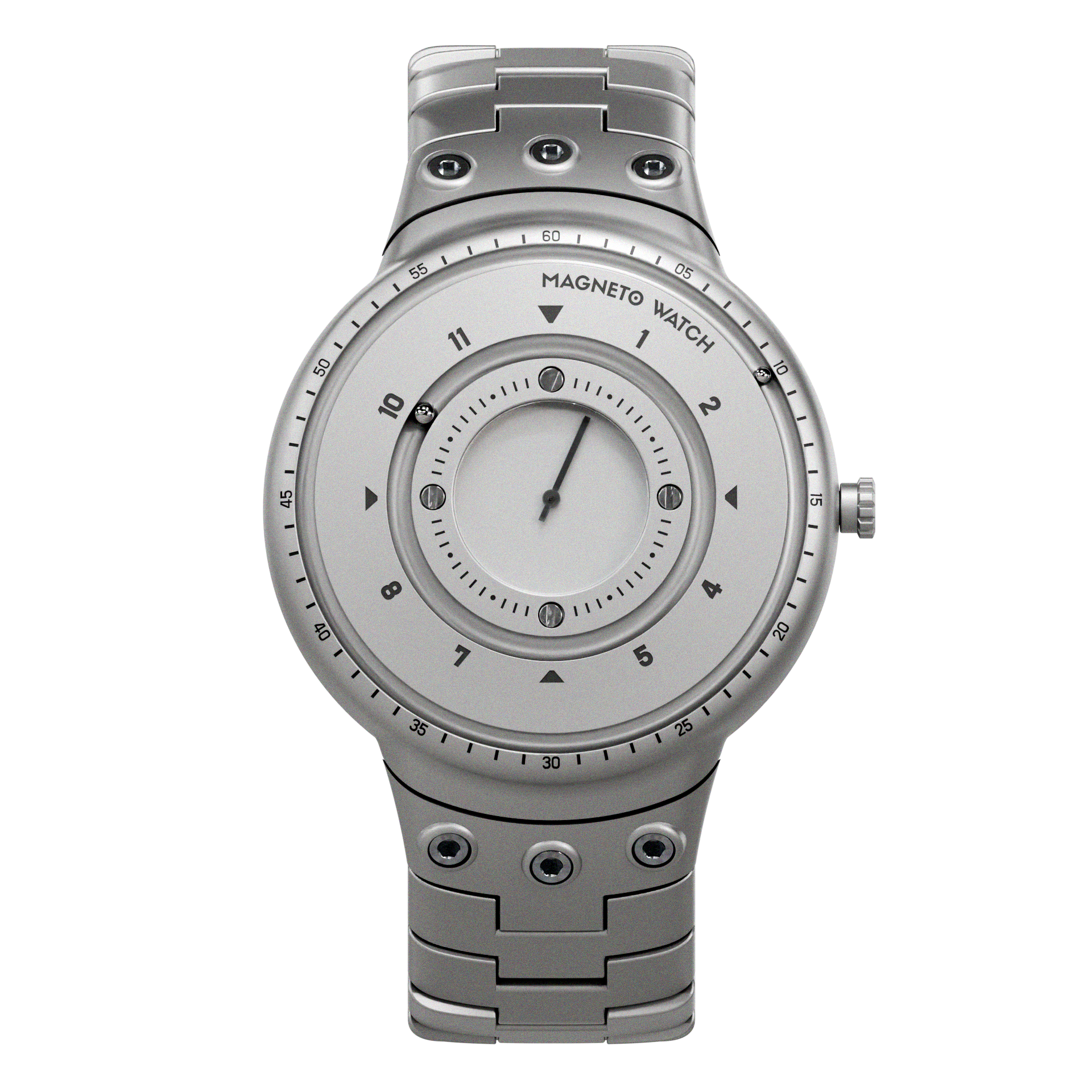 Magneto-Watch-Precisio-Silver-Front